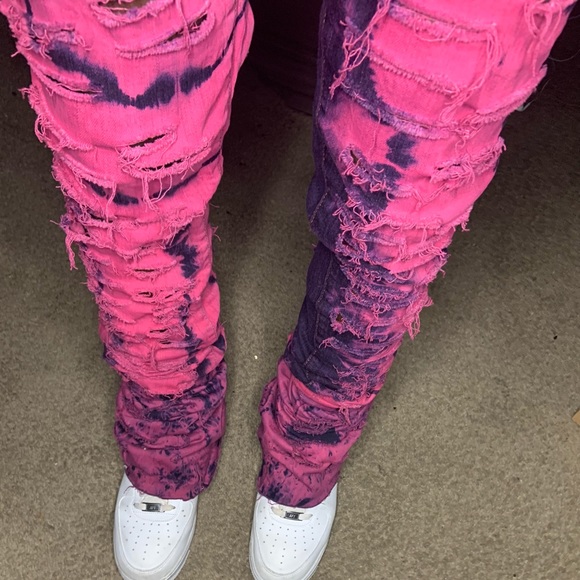 Jeans | Stacked Jeans Pink | Poshmark